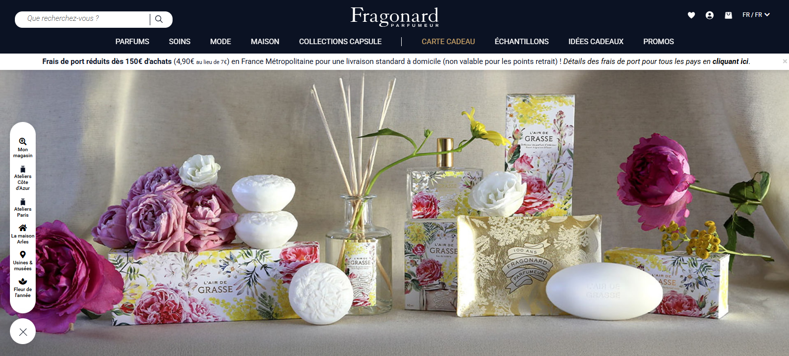 site web fragonard